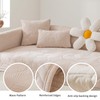 CAPASTEC Plush Sofa Cover, Plush Couch Covers for L-Shape Corner