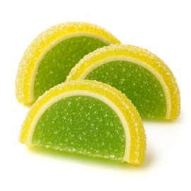 NY Spice Shop Fruit Slices Jelly Candy - 3 Pound Key Lime Candied Fruit - Fruit Candy Slices - Bulk Gummy Candy Slices - Old Fashioned Candy For Sweet Lovers