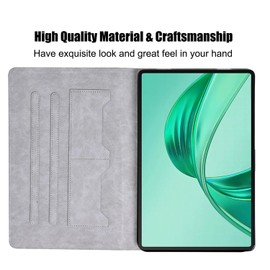Rostsant Case for Honor Pad X8a 11 Inch PU Leather Case Magnetic Stand Honor Pad X8a Wallet Tablet Protective Case with Stand Function for Honor Pad X8a 11 Inch Footprint