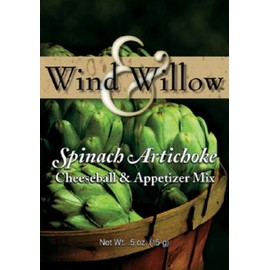 Wind and Willow Spinach Artichoke Cheeseball Mix - .5 Ounce (4 Pack)