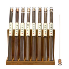 REN JIAN YOU WEI Incense, Sandalwood, Agarwood, Fruity Floral Scent, Incense, Simple Incense Holder Included