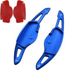 Car Steering Wheel Shift Paddle Extension Sticker For Kia Sportage Hybrid/Sportage Plug-In Hybrid (2023-2025),Kia K4 GT-Line 2025 Auto Accessories (blue)