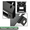 GRAND ORANGE Winch Mount Plate Bracket Compatible with Honda Foreman