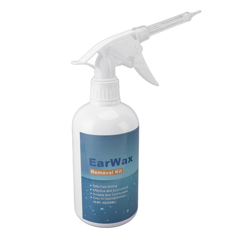 500ml Ear Wax Removal Kit with Ear Cleaner Bottle Basin