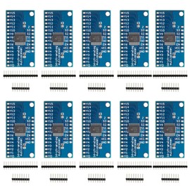 Youmile 10pcs CD74HC4067 16 Channel Analog Digital Multiplexer Breakout Board Module for Arduino 2V-6V Microcontroller 16 Devices RX Line