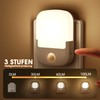 Briignite Night Light Motion Sensor Socket, Dimmable 3000 K, Pack