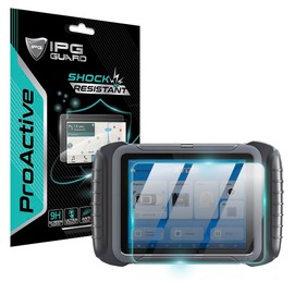 IPG ProActive Made For XTOOL D7 - D7S - D8 - D8W Bidirectional Scan Tool Display 9H Hardness Screen Protector Nano Ceramic Film Ultra Responsive High Clarity Anti Scratch Smudge & Shock Pro Guard (8in