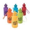 Fun Express Set of 12 Pieces Field Day Water Bottles,