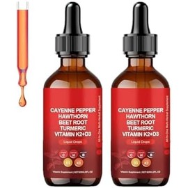 Cayenne Pepper Extract, Natural Cayenne Drops, Cayenne Pepper Drops 60ml (2pcs)