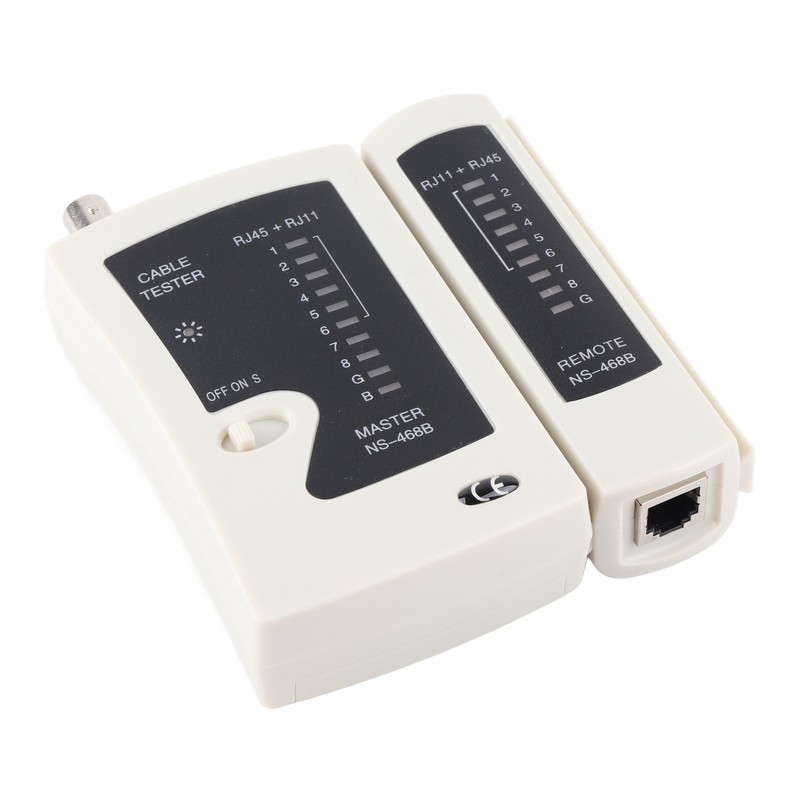 NS‑468B BNC Network Cable Tester Universal Rj45 Rj11 Wire Testers