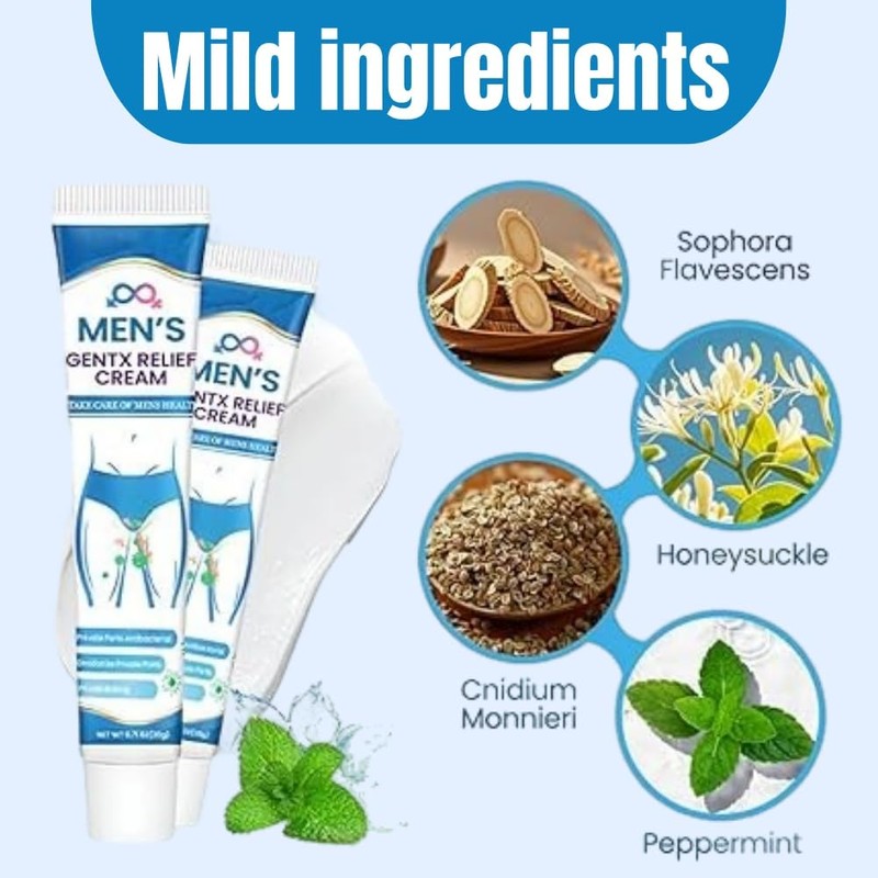 Private Antibacterial Cream, 2 Pieces, 20 g, Men's Intimate Area,