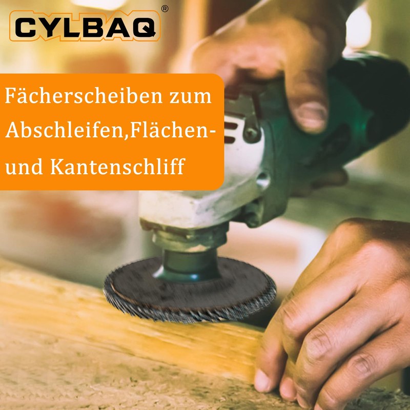 CYLBAQ 115 mm CSD Sanding Disc, Pack of 6 Grinding