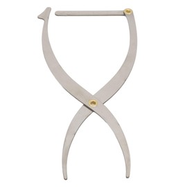 Jauarta Eyebrow Stencil Microblading Ruler Stainless Steel 3 Point Positioning Golden Ratio Symmetrical Measuring Tool Eyebrow Ruler (Silver Color)