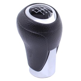ApplianPar Gear Shifter Shift Knob Head Lever Leather for Mazda 3 6 CX-5 2014-2017 Manual 6 Speed
