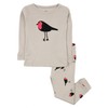 Leveret Birds 2 Piece Pajama Set 100% Cotton 6 Years