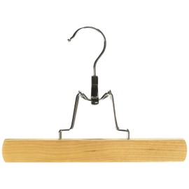 Whitmor GRADE A Natural Wood Slack Hangers (Set of 5)