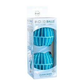 airpure INCREDiBALLS Scented Laundry Dryer Balls Starter Pack-Clean Skies, Blue, One Size