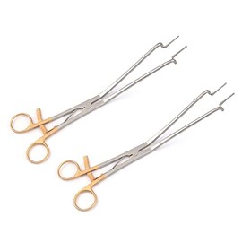 PRECISE CANADA: Set of 2 Kogan ENDOCERVICAL Speculum GYNE Gold Handle Stainless Steel