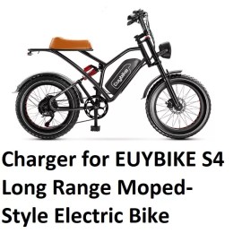 coming data Fast battery charger for EUYBIKE S4 Moped style Electric Bike 3A