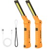 Suranew Rechargeable LED Work Light for Mechanics - Yellow Magnetic