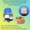 K35B Faucet Cartridge, Replacement Cartridge Compatible with American Standard 7038,