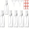 dhrbsx Spray Bottles, 2oz/50ml Clear Empty Fine Mist Plastic Mini