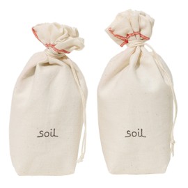 soil ドライングサック ホワイト 約14×7×5cm L253