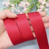 Nylon Webbing Straps 1 inch 50 Yards 25mm Red Heavy