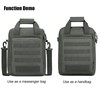 ZHIERNA Tactical Messenger Bag, Tactical Briefcase for Men Tactical Laptop