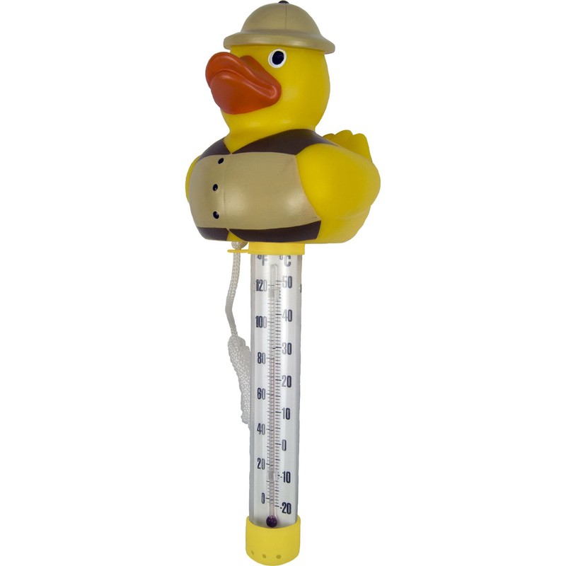 Poolmaster Safari Duck Swimming Pool and Spa Thermometer, 25301