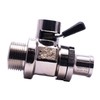 EZ-7B(22mm-1.5) EZ Oil Drain Valve with removable Straight Hose End(H-002)
