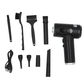Electric Air Duster 3 Gear Adjustable Maximum 50000RPM 6000mAh Rechargeable Battery Cordless Air Blower with LED Light