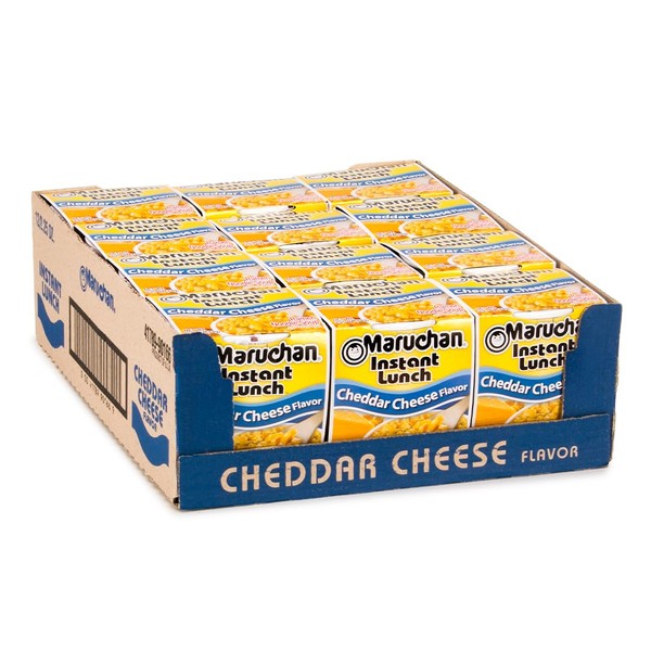 Maruchan Maruchan Instant Lunch Cheddar Cheese, Ramen Noodle Soup, Microwaveable