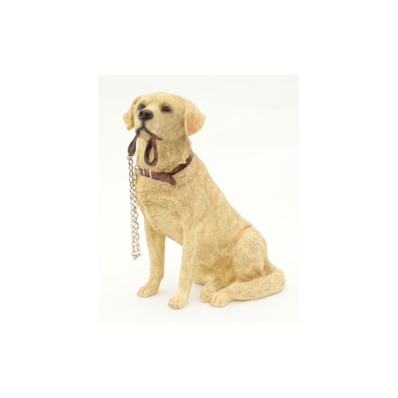 The Leonardo Collection Sitting GOLDEN LABRADOR Dog OrnamentFrom The Walkies