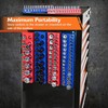 Dynamic Magnetic Socket Organizers, 1/4", 3/8" and 1/2" Drive, SAE