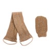 OHPHCALL 2pcs Deep Cleansing Bath Gloves Back Scrubber Bath Rub