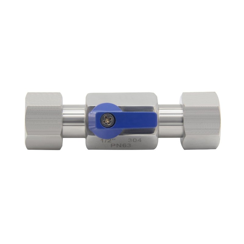 Beduan Stainless Ball Valve 1/2 NPT Female Swivel Thread Shut-Off