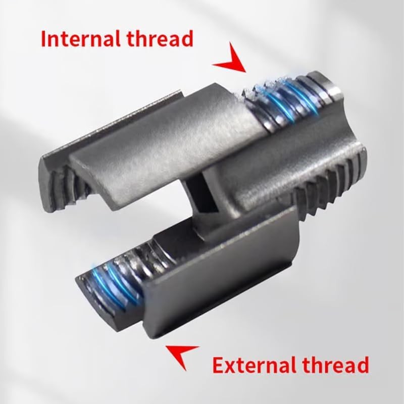 Integrated Internal & External Pipe Threading Tool, 1/2'' and 3/4''
