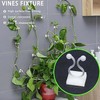 10Pcs White Plant Climbing Wall Self-Adhesive Fixed Clip Climbing Vine