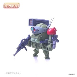 Cavico Choipra Series ATM-09-RSC Armored Trooper Bottoms, Scope Dog, Red Shoulder Custom, Total Height: Approx. 1.8 inches (45 mm), Non-scale, Plastic Model, Molded Color (Green, Purple Gray)