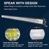 SKYWORLD 52" 675W Straight Triple Row Off Road LED Light