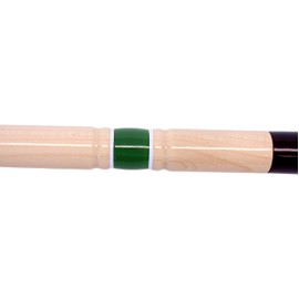 AmishToyBox.com Individual Flag Croquet Mallet - 32" Handle - Polymer Head (Green)