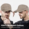 AYPOW Classic Army Cap 100% Cotton Military Cap Men and