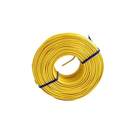 Zeluga 23-265 230ft. 16 Gauge Reinforcement Coil Yellow PVC Coated Tie Wire