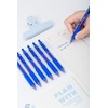 NOTEFUL Retractable Gel Pens Clicker, Medium Point 0.7, Premium Comfort