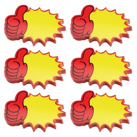 Honatrv Pack of 120 Price Tags Neon Price Tags Blank Starburst Sale Sign Price Display Sign for Supermarkets, Shop, Retail Shop Party Favors, (3.2 x 4.3 inches)