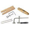 Jewelry Making Bench Tool Kit with Wooden Bench Pin Ring
