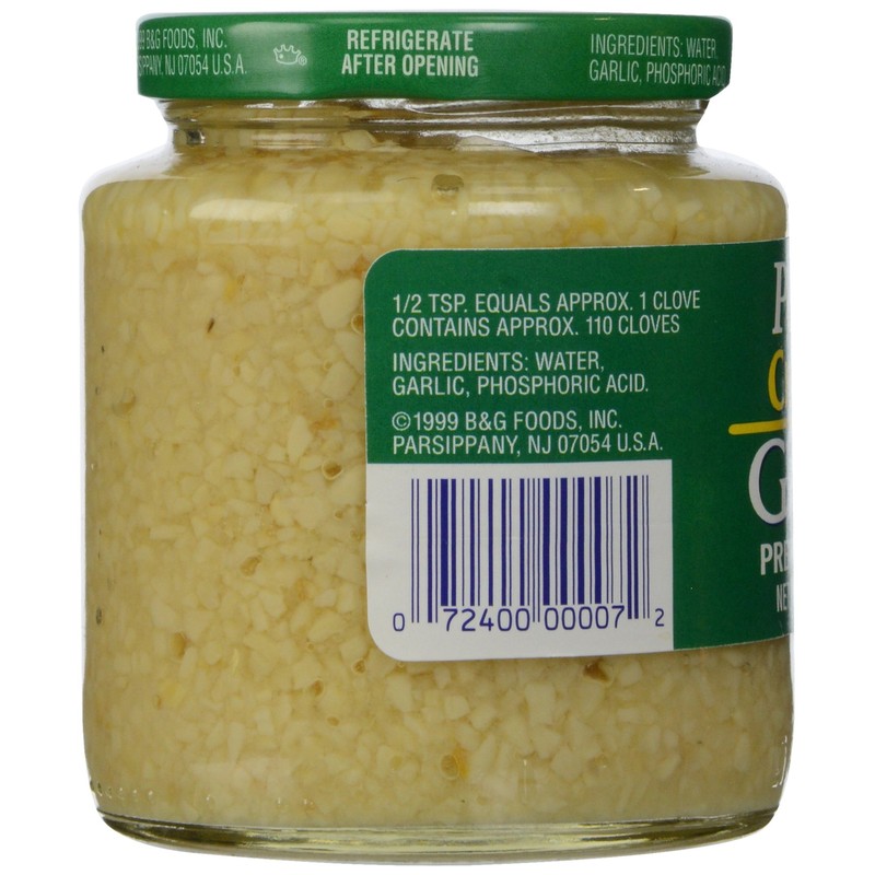 Polaner Premium White Chopped Garlic, 10 Ounce