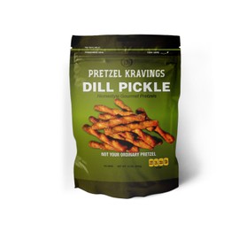 Dakota Style Dill Pickle Pretzel Kravings, 10 Ounce
