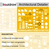 Liquidraw Architectural Scale Ruler Drawing Template Stencil Architect Technical Drafting